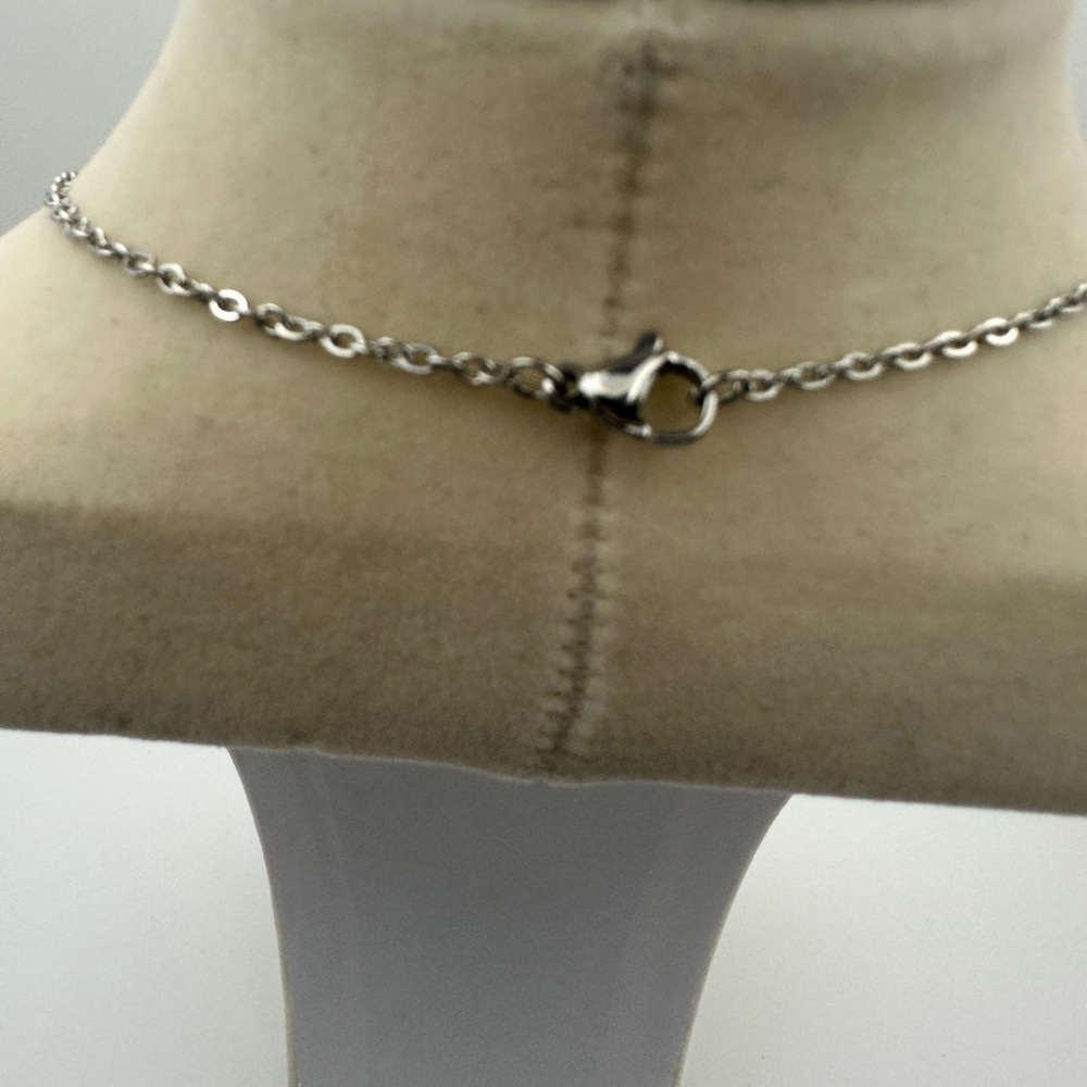 Purple Ocean Jasper Pendant Necklace - Picture 5 of 8